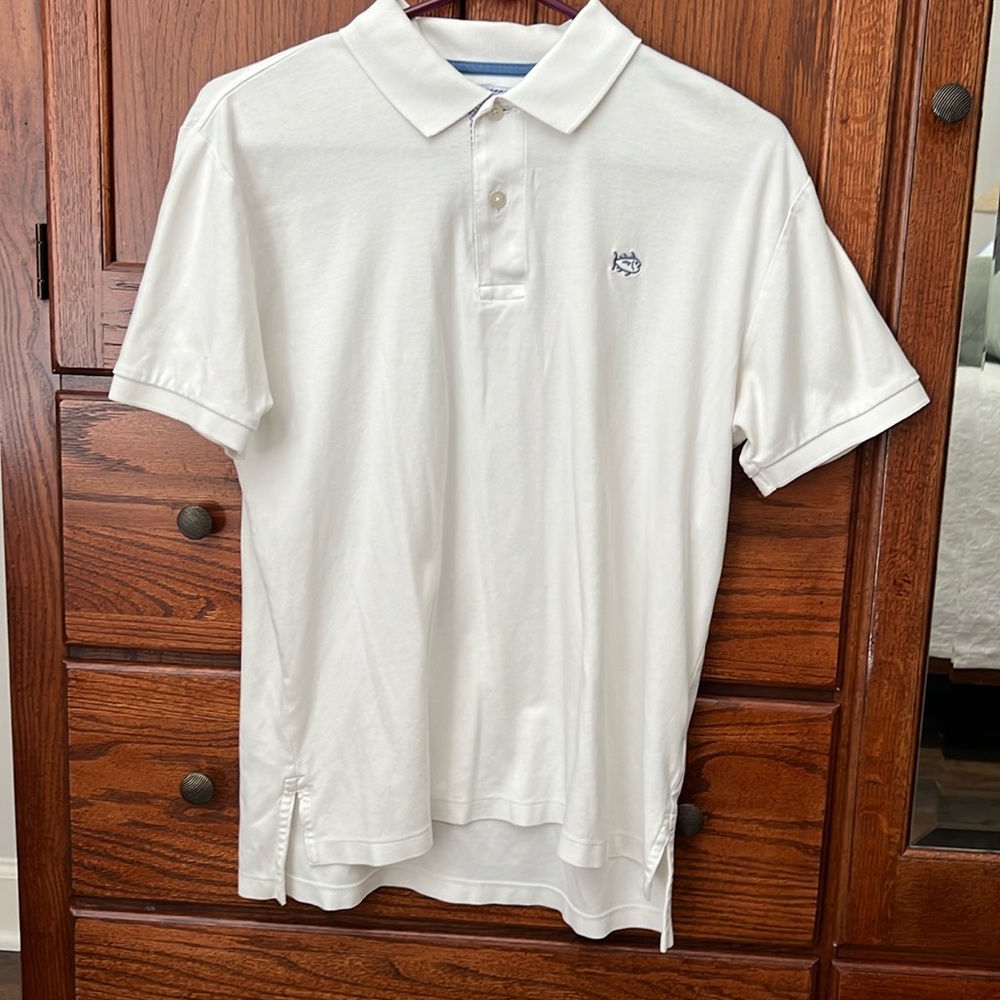 White Southern Tide Polo S